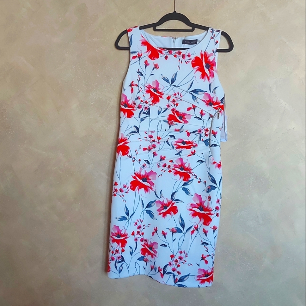 beautiful floral happy looking dress